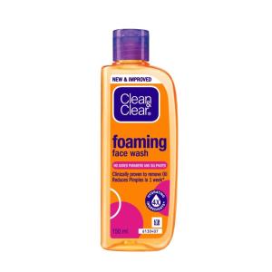 Clean & Clear Foaming Face Wash For Oily Skin, 150ml